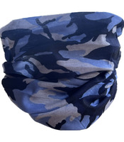 Multifunkční šátek maskáč modrý