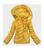 Žlutá oboustranná bunda pro ženy, vel L, Velikost  L